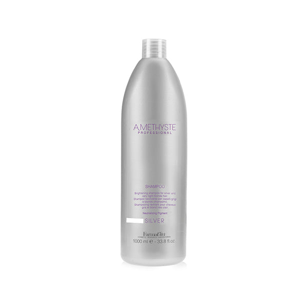 Shampoo Amethyste Silver para cabello gris y rubio clarísimo 1000 ml
