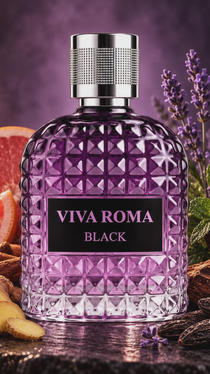 MAISON AZHAR VIVA ROMA BLACK UNISEX EDP 100ML